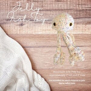 Handmade Multicolor Jellyfish Toy